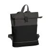 Mini Rugzakken|Kleine Rugzakken>Daniel Ray Allentown Waterproof Rolltop Backpack S black/grey
