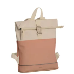 Mini Rugzakken|Kleine Rugzakken>Daniel Ray Allentown Waterproof Rolltop Backpack S old pink/beige