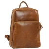 Heren Rugzakken|Dames Rugzakken>Daniel Ray Bachus Laptopbag cognac
