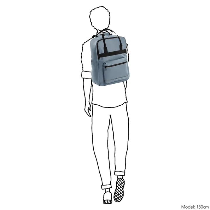 Kleine Rugzakken|Heren Rugzakken>Daniel Ray Birmingham Waterafstotende Rugtas navy