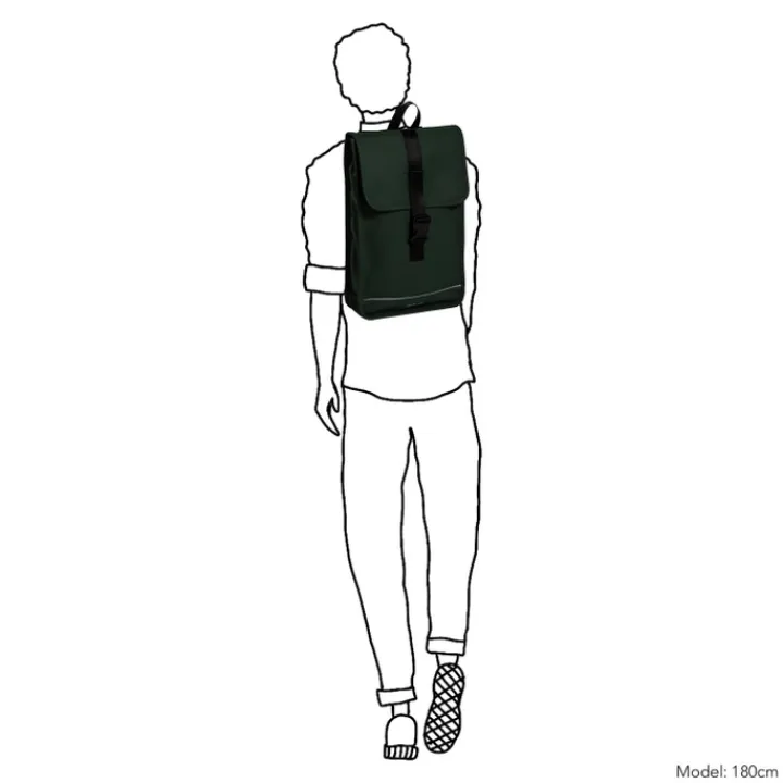 Kleine Rugzakken|Heren Rugzakken>Daniel Ray Fullerton Waterproof Backpack 15.6" dark green