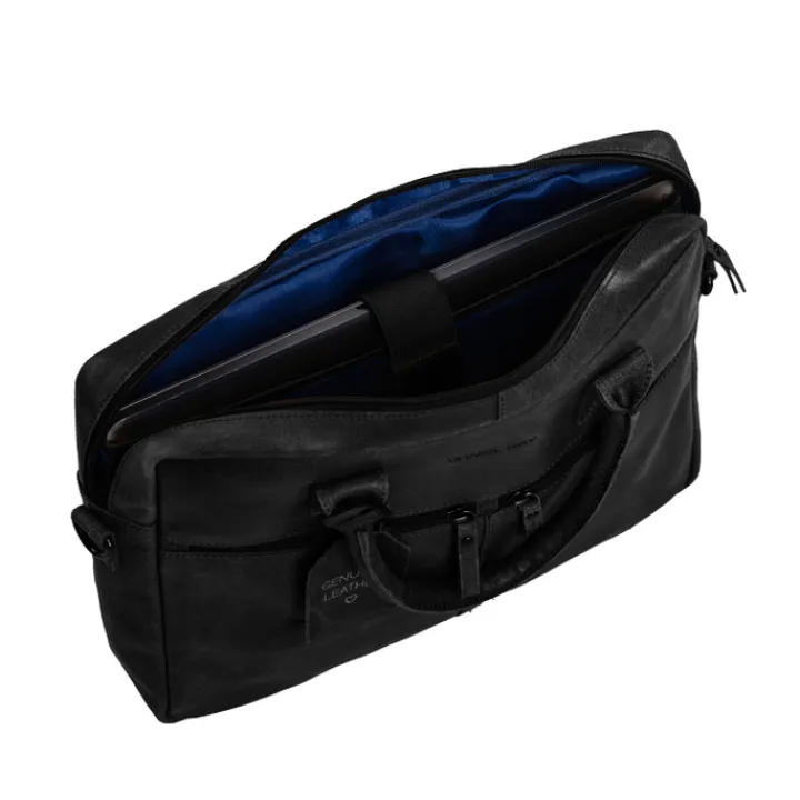 Herentassen|15.6 Inch Laptoptassen>Daniel Ray Gouldburn Laptopbag black