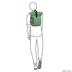 Schoolrugzak|Daypack>Daniel Ray Griffith Rolltop Backpack L old green
