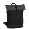 Kleine Rugzakken|Heren Rugzakken>Daniel Ray Hampton Rolltop Backpack Waterproof 15" black