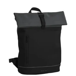 Kleine Rugzakken|Heren Rugzakken>Daniel Ray Hampton Rolltop Backpack Waterproof 15" black