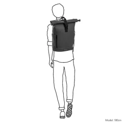 Heren Rugzakken|Dames Rugzakken>Daniel Ray Highlands Waterafstotende Laptop Backpack 15.6'' M antraciet