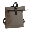 Mini Rugzakken|Kleine Rugzakken>Daniel Ray Jefferson Rolltop Backpack S Waterproof taupe