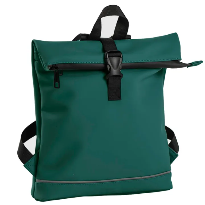 Kleine Rugzakken|Mini Rugzakken>Daniel Ray Jefferson Waterproof Rolltop Backpack S petrol