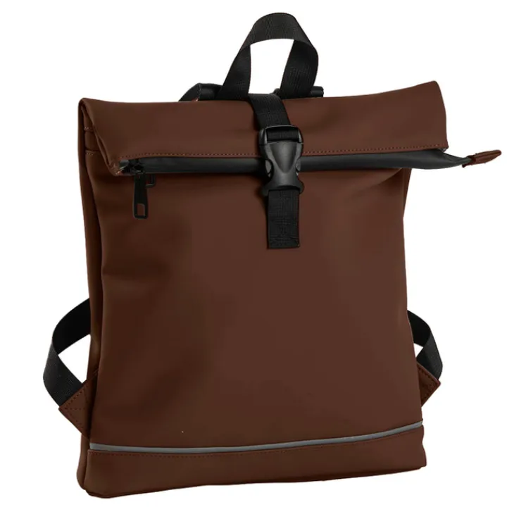 Mini Rugzakken|Kleine Rugzakken>Daniel Ray Jefferson Waterproof Rolltop Backpack S dark brown