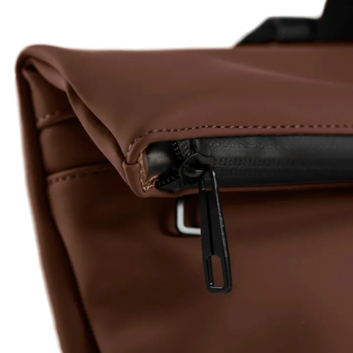 Mini Rugzakken|Kleine Rugzakken>Daniel Ray Jefferson Waterproof Rolltop Backpack S dark brown