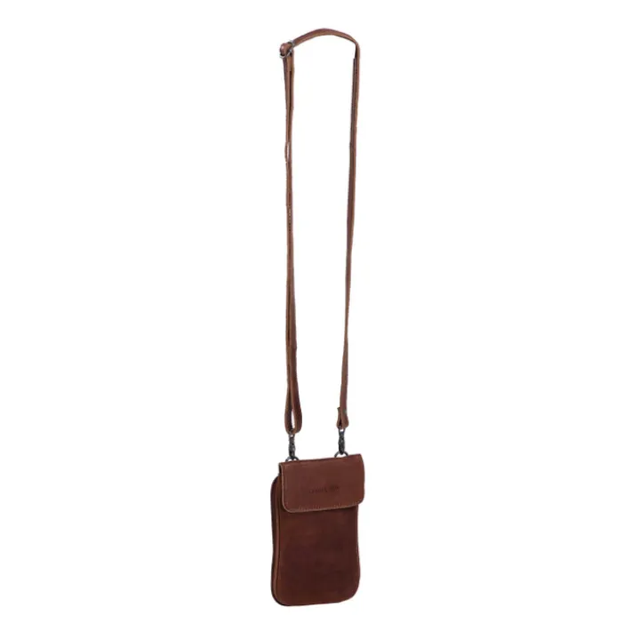 Telefoontasjes|Damestassen>Daniel Ray Lakeland Phonebag cognac
