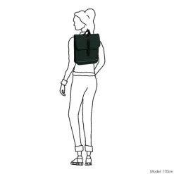 Mini Rugzakken|Kleine Rugzakken>Daniel Ray Pasedena Waterproof Backpack dark green