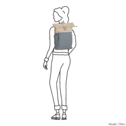 Kleine Rugzakken|Heren Rugzakken>Daniel Ray Pittsburgh Water-Repellent Backpack soft blue/beige