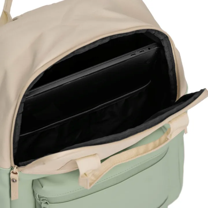 Kleine Rugzakken|Heren Rugzakken>Daniel Ray Providenc Water-Repellent Backpack mint/beige