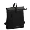 Mini Rugzakken|Kleine Rugzakken>Daniel Ray Seattle Waterproof Rolltop Backpack black