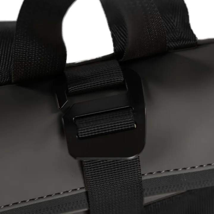 Mini Rugzakken|Kleine Rugzakken>Daniel Ray Seattle Waterproof Rolltop Backpack black