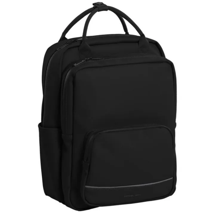 15.6 Inch Laptoptassen|Dames Rugzakken>Daniel Ray Spokane Water-Repellent Backpack black