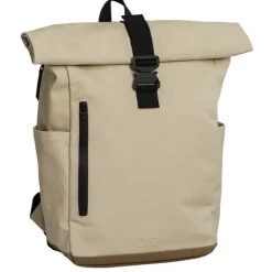 Daypack|15.6 Inch Laptoptassen>Daniel Ray Wangaratta Rolltop Backpack XL beige