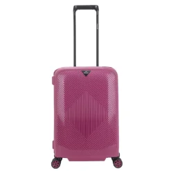 Transavia Trolleys|Handbagage Trolleys>Decent Axiss-Fix 4 Wiel Cabin Trolley 55 lavendel
