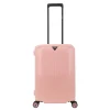 Handbagage Trolleys|Transavia Trolleys>Decent Axiss-Fix 4 Wiel Cabin Trolley 55 licht roze