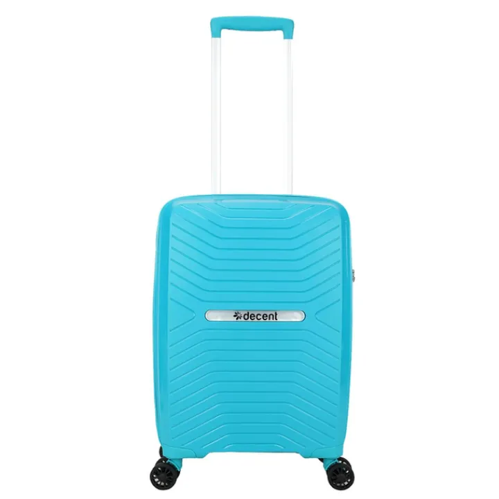 Transavia Trolleys|Klm Trolleys>Decent Cross-One Cabin Trolley 55/35 light blue