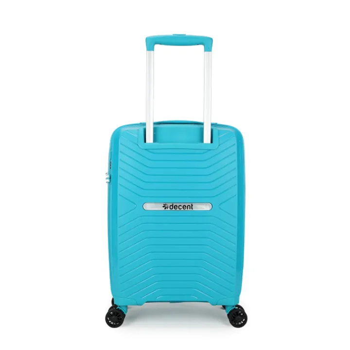 Transavia Trolleys|Klm Trolleys>Decent Cross-One Cabin Trolley 55/35 light blue