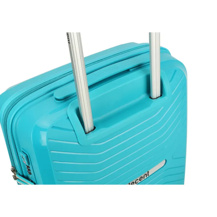 Transavia Trolleys|Klm Trolleys>Decent Cross-One Cabin Trolley 55/35 light blue