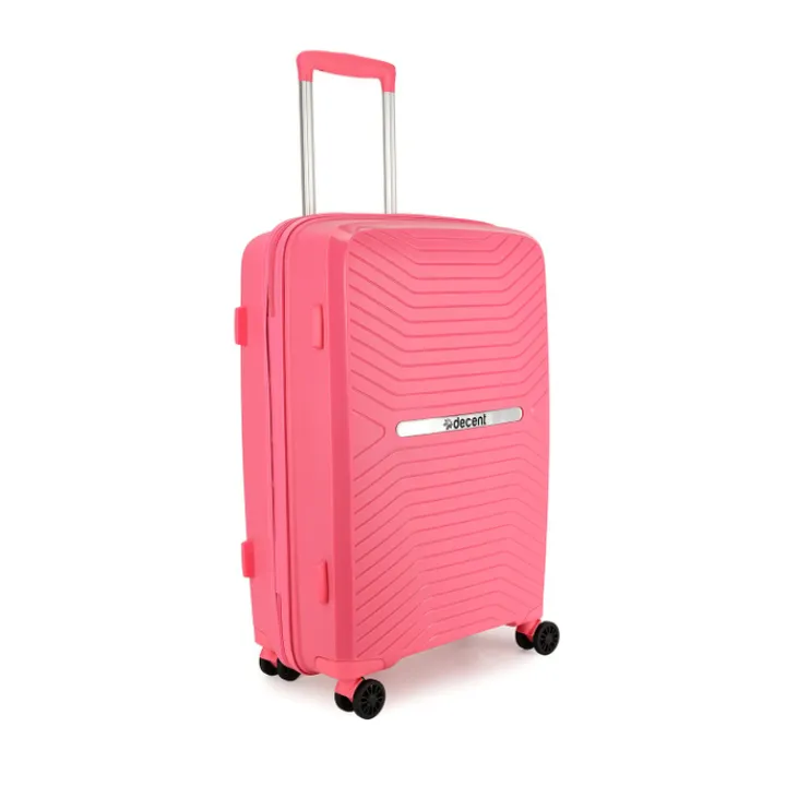 Lichtgewicht Koffers|Harde Koffers>Decent Cross-One Trolley 66 pink