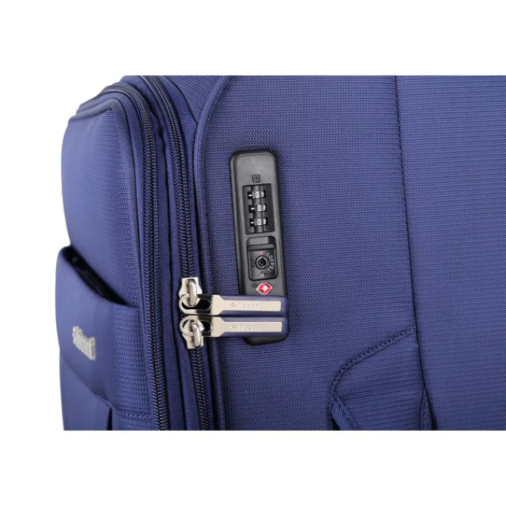 Handbagage Trolleys|Lichtgewicht Koffers>Decent D-Upright Trolley 55 dark blue
