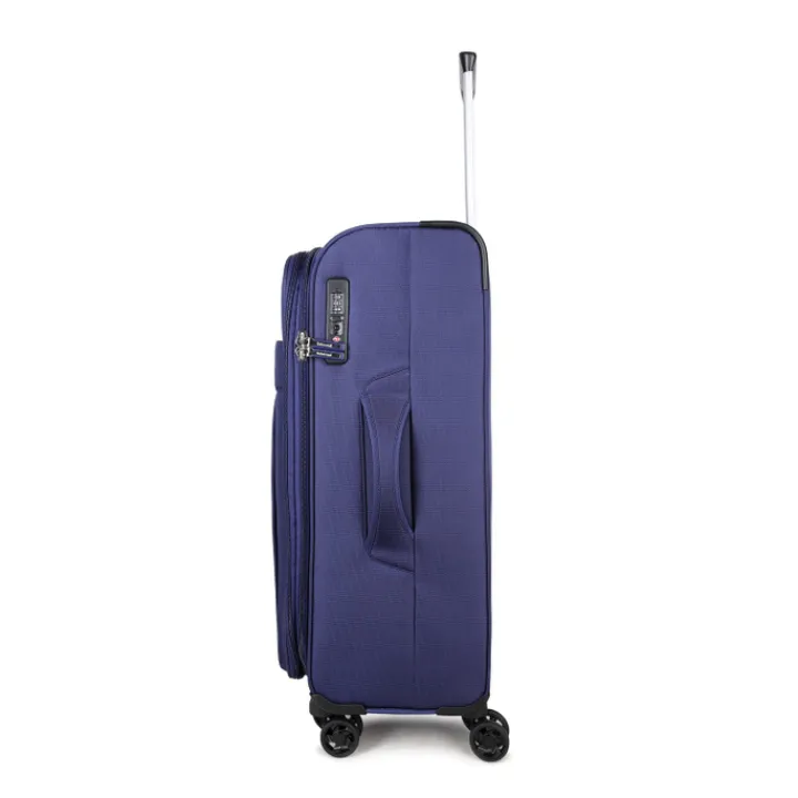 Handbagage Trolleys|Lichtgewicht Koffers>Decent D-Upright Trolley 55 dark blue