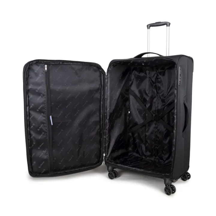 Lichtgewicht Koffers|Zachte Koffers>Decent D-Upright Trolley 76 black