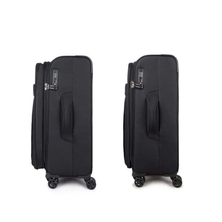 Lichtgewicht Koffers|Zachte Koffers>Decent D-Upright Trolley 76 black