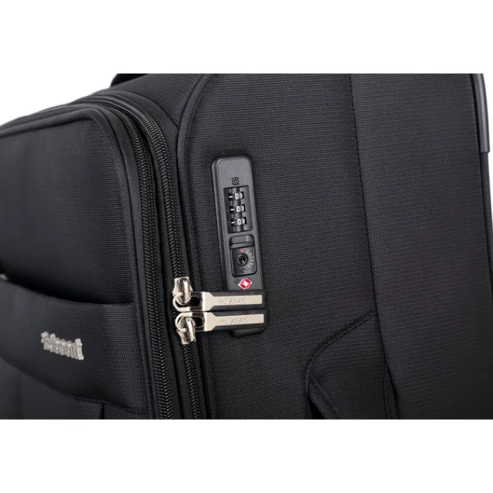 Lichtgewicht Koffers|Zachte Koffers>Decent D-Upright Trolley 76 black