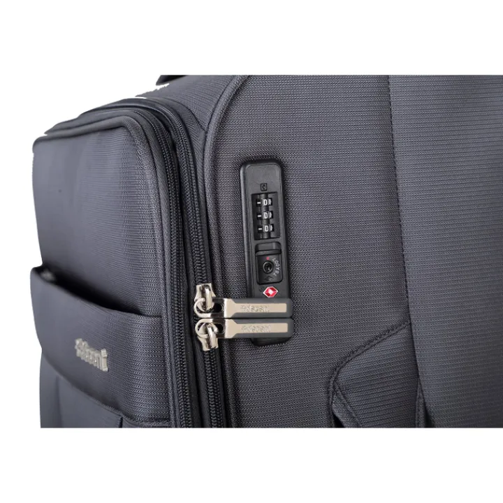 Lichtgewicht Koffers|Zachte Koffers>Decent D-Upright Trolley 66 grey