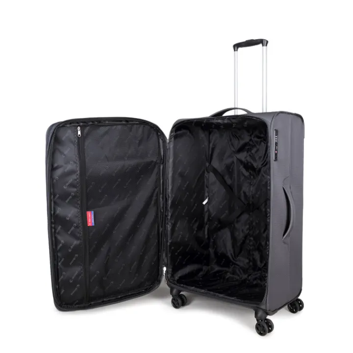Lichtgewicht Koffers|Zachte Koffers>Decent D-Upright Trolley 66 grey