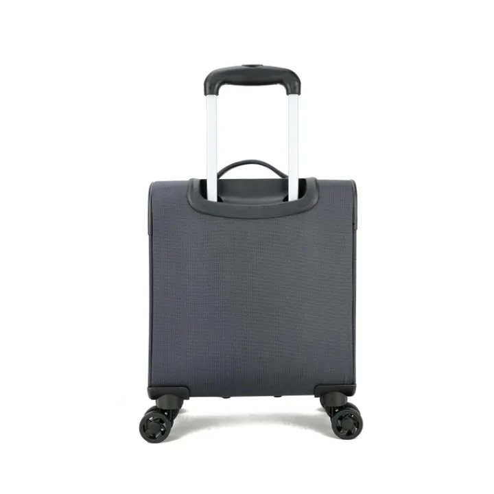 Handbagage Trolleys|Reistrolleys>Decent D-Upright Underseater Trolley 42cm grey