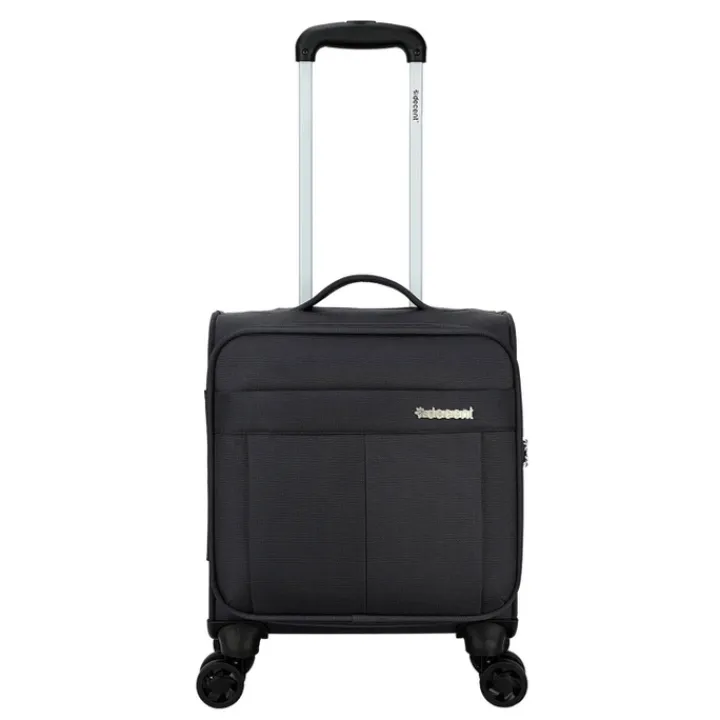 Handbagage Trolleys|Reistrolleys>Decent D-Upright Underseater Trolley 42cm black