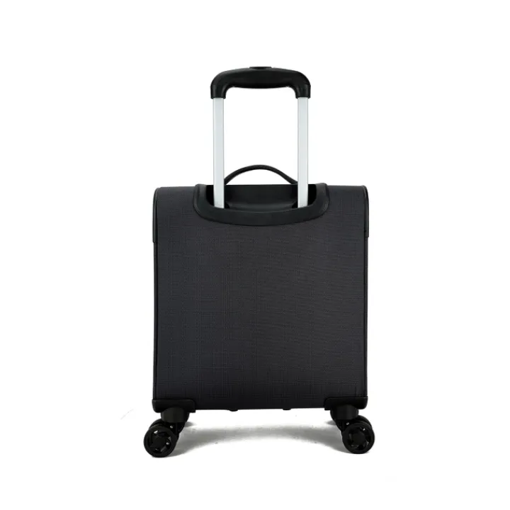 Handbagage Trolleys|Reistrolleys>Decent D-Upright Underseater Trolley 42cm black
