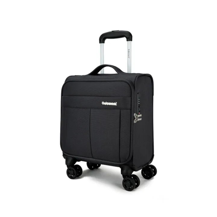 Handbagage Trolleys|Reistrolleys>Decent D-Upright Underseater Trolley 42cm black