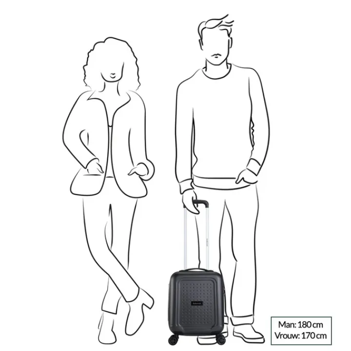 Handbagage Trolleys|Underseaters>Decent Maxi Air Underseater Trolley 42 zalm