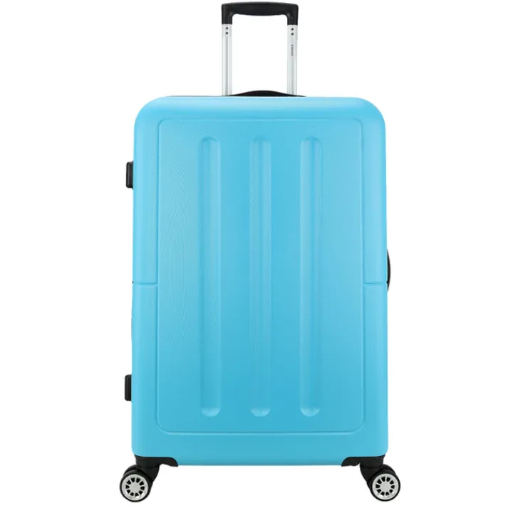Harde Koffers|Reiskoffers>Decent Neon-Fix Trolley 76 blauw