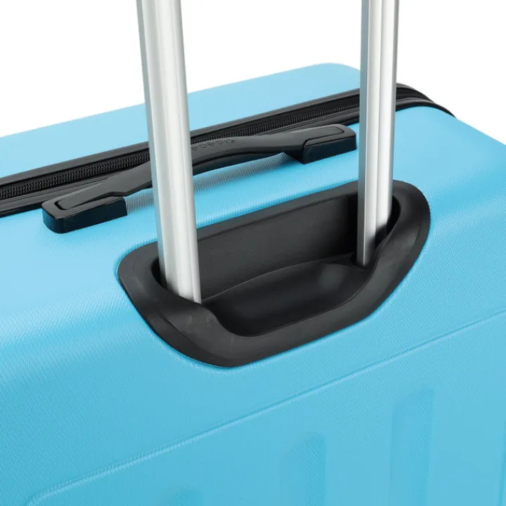 Harde Koffers|Reiskoffers>Decent Neon-Fix Trolley 76 blauw