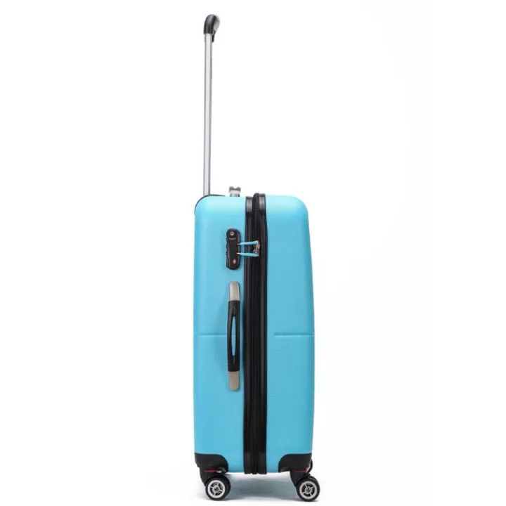 Harde Koffers|Reiskoffers>Decent Neon-Fix Trolley 76 blauw