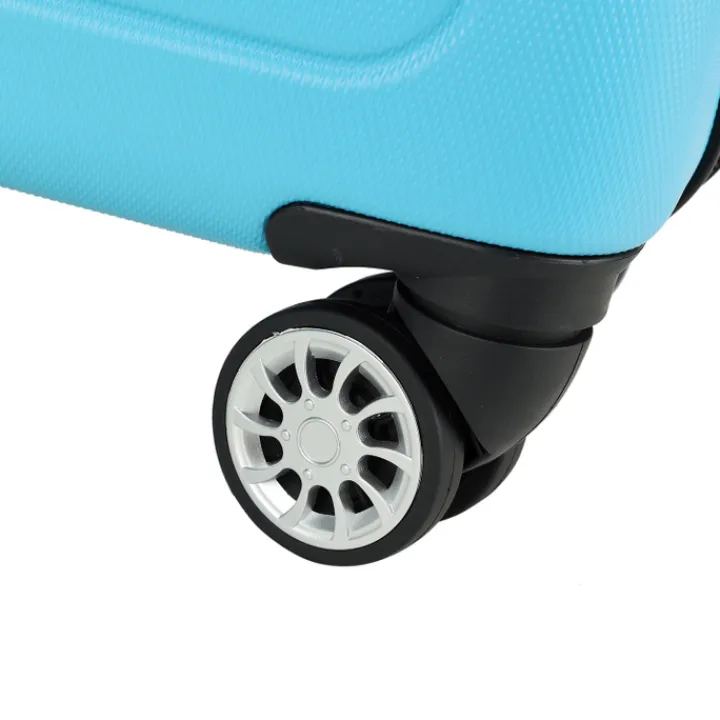 Harde Koffers|Reiskoffers>Decent Neon-Fix Trolley 66 blauw