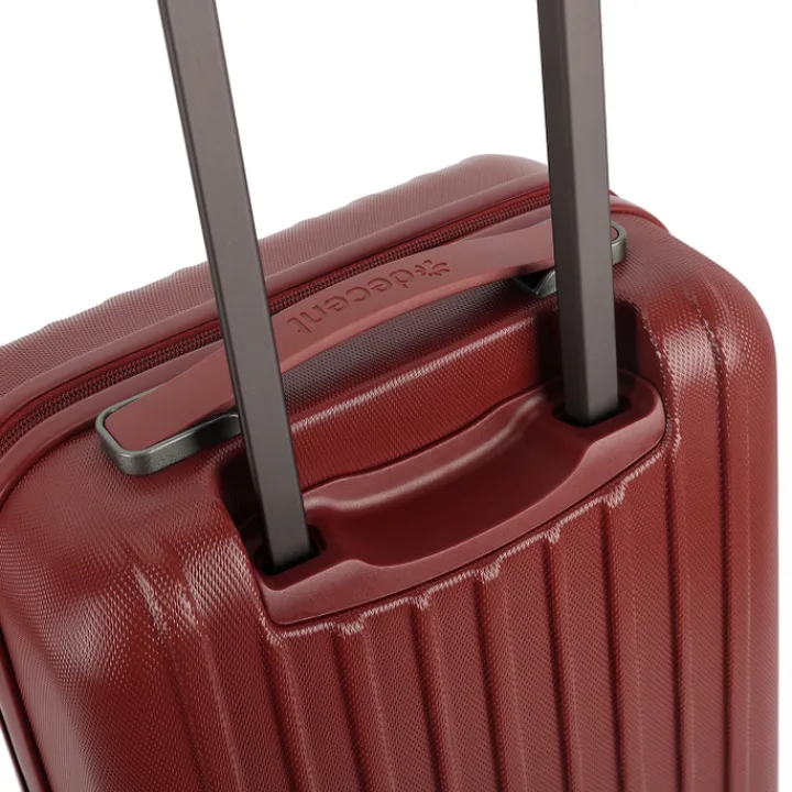 Transavia Trolleys|Klm Trolleys>Decent Paradiso Spinner 55 burgundy red
