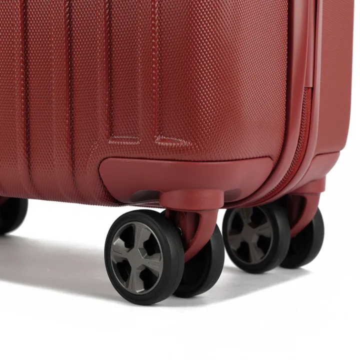 Transavia Trolleys|Klm Trolleys>Decent Paradiso Spinner 55 burgundy red