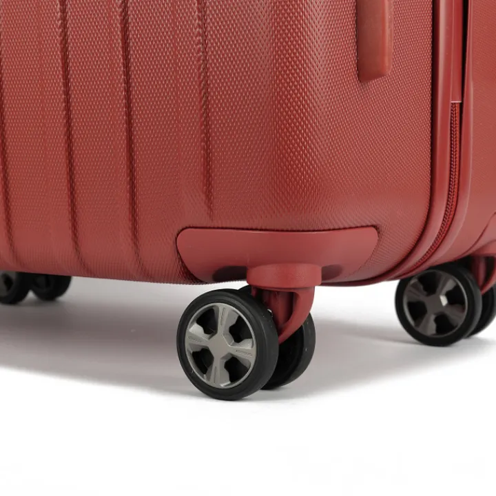 Reistrolleys|Reiskoffers>Decent Paradiso Spinner 76 burgundy red