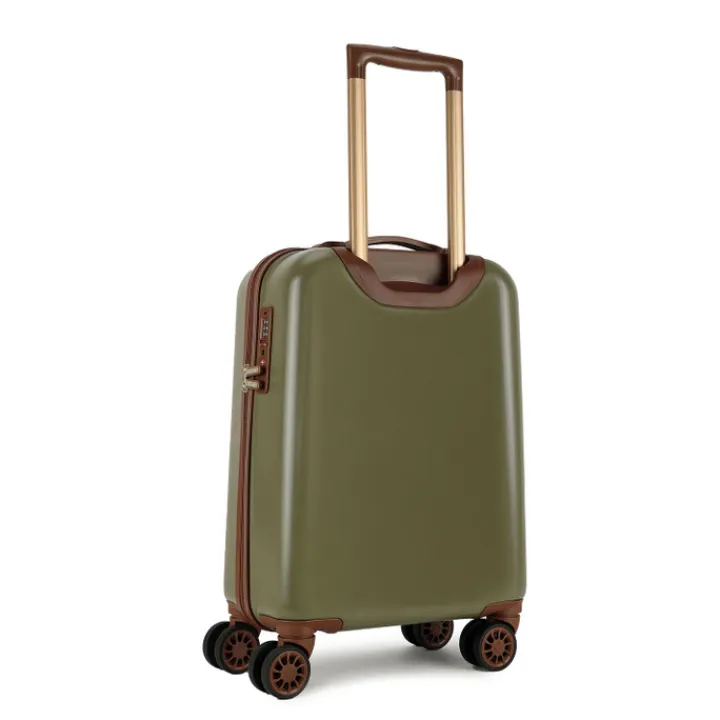 Transavia Trolleys|Klm Trolleys>Decent Retro Cabin Trolley 55 dark green
