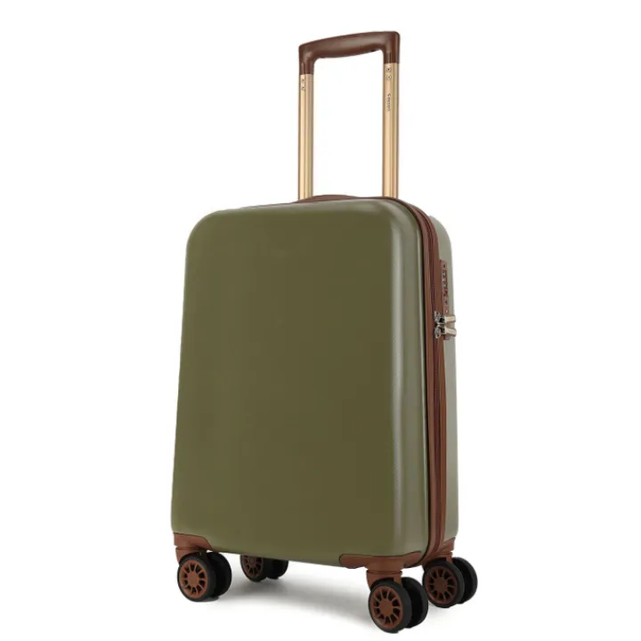 Transavia Trolleys|Klm Trolleys>Decent Retro Cabin Trolley 55 dark green