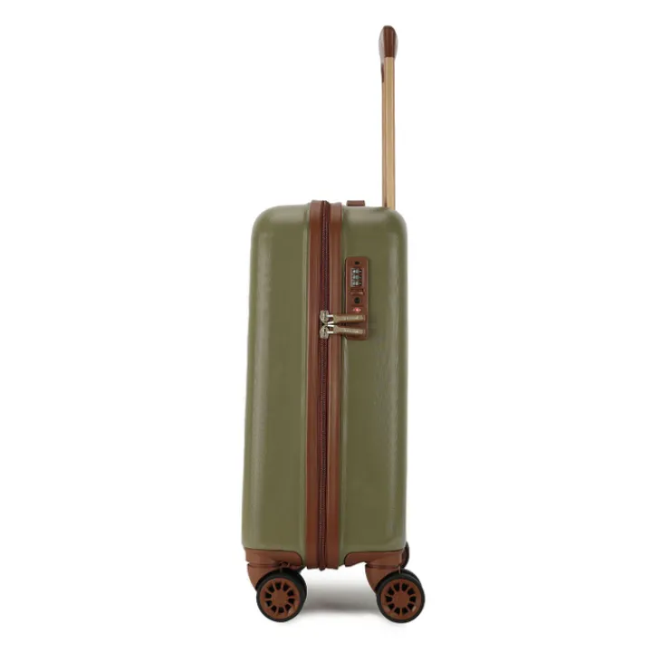 Transavia Trolleys|Klm Trolleys>Decent Retro Cabin Trolley 55 dark green